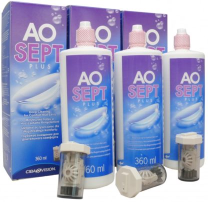 AOsept Plus hydraglyde 3x360mL