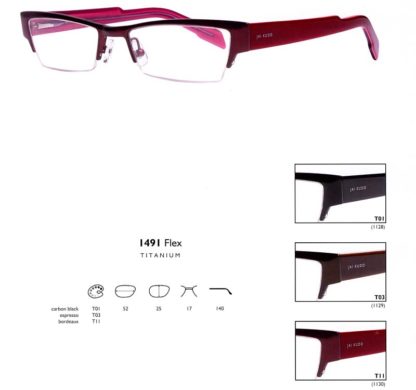 1491 52-17/140 T01 CARBON BLACK - JAI KUDO 1128