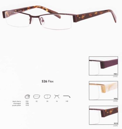 526 52-16/140 M01 BLACK CHERRY - JAI KUDO 1212