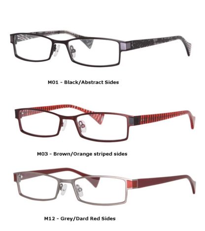 EMBANKMENT 51-16/135 M01 BLACK/ ABSTRACT SIDES - JK LONDON 8031