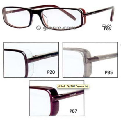 EA1661 52-16/135 P87 FUSCHIA/BLACK JAI KUDO 416